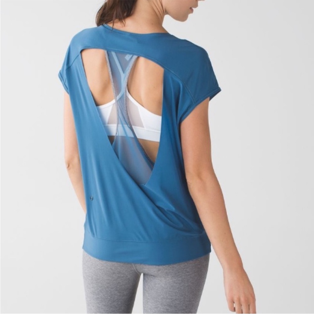Lululemon If You'Re Lucky Short Sleeve Shirt